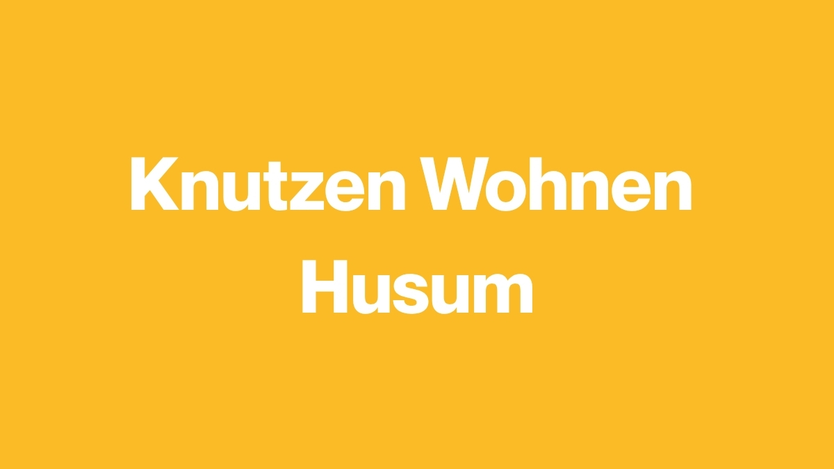 Knutzen Wohnen Husum