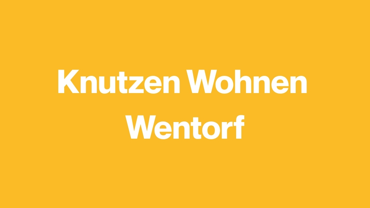 Knutzen Wohnen Wentorf